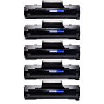 5 stuks HP 106A (W1106A) toner zwart (Ink Hero Huismerk)