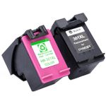 2 stuks HP 301XL inktcartridges hoge capaciteit (Ink Hero Huismerk)