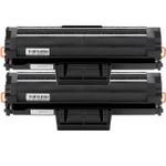 2 stuks Samsung MLT-D111L toner zwart hoge capaciteit (Ink Hero Huismerk)