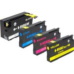 4 stuks HP 950XL & 951XL inktcartridges hoge capaciteit (Ink Hero Huismerk)