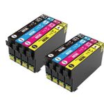 8 stuks Epson 405XL inktcartridges hoge capaciteit (Ink Hero Huismerk)