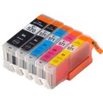 5 stuks Canon PGI-570XL & CLI-571XL inktcartridges hoge capaciteit (Ink Hero Huismerk)