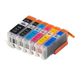 6 stuks Canon PGI-580XXL & CLI-581XXL inktcartridges super hoge capaciteit (Ink Hero Huismerk)