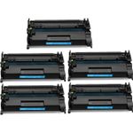 5 stuks HP 26A (CF226A) toner zwart (Ink Hero Huismerk)