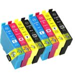 8 stuks Epson 603XL inktcartridges hoge capaciteit (Ink Hero Huismerk)