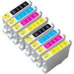 8 stuks Epson T0556 inktcartridges (Ink Hero Huismerk)