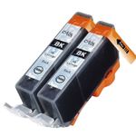 2 stuks Canon CLI-526BK inktcartridges zwart (Ink Hero Huismerk)