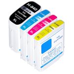 4 stuks HP 940XL inktcartridges hoge capaciteit (Ink Hero Huismerk)