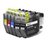 5 stuks Brother LC3217 inktcartridges hoge capaciteit (Ink Hero Huismerk)