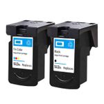 2 stuks Canon PG-512 / CL-513 inktcartridges (Ink Hero Huismerk)