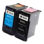 2 stuks Canon PG-540XL / CL-541XL inktcartridges hoge capaciteit (Ink Hero Huismerk)