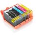 4 stuks HP 934XL & HP 935XL inktcartridges hoge capaciteit (Ink Hero Huismerk)