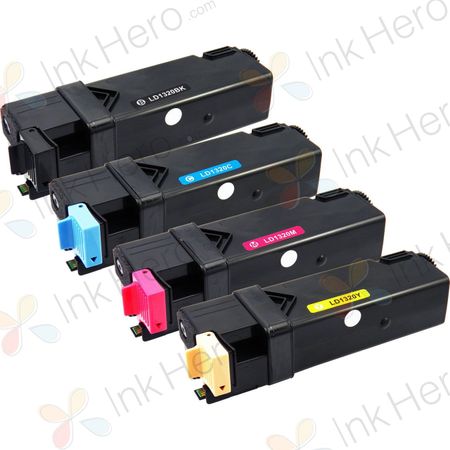 4 stuks Dell 1320c toner hoge capaciteit (Ink Hero Huismerk)