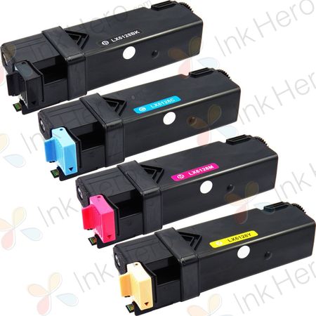 4 stuks Xerox Phaser 6128 toner (Ink Hero Huismerk)