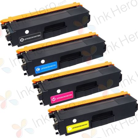 4 stuks Brother TN326 (TN321) toner hoge capaciteit (Ink Hero Huismerk)