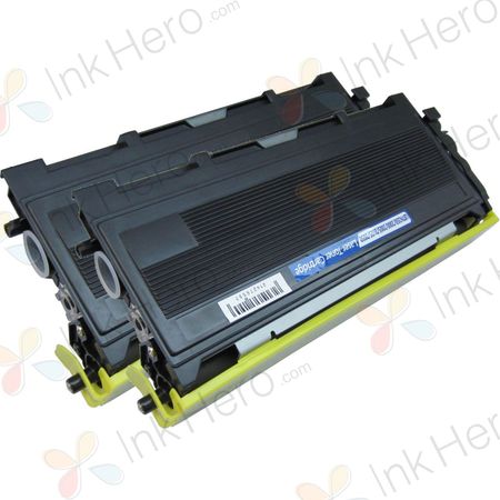 2 stuks Brother TN2000 toner zwart (Ink Hero Huismerk)