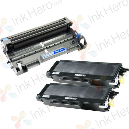 3 stuks Brother TN3170 / DR3100 toner & drum hoge capaciteit (Ink Hero Huismerk)