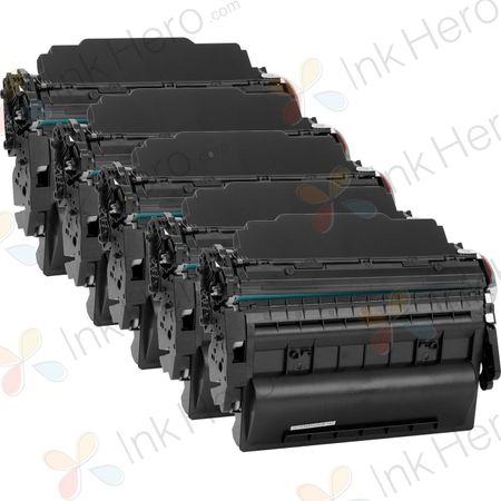 5 stuks HP 87X (CF287X) toner zwart hoge capaciteit (Ink Hero Huismerk)