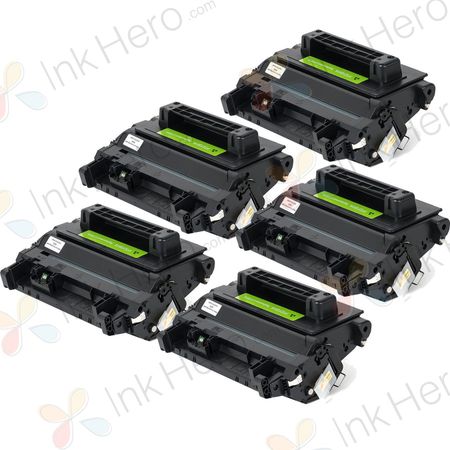 5 stuks HP 81A (CF281A) toner zwart (Ink Hero Huismerk)