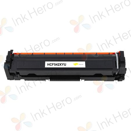 HP 203X (CF542X) toner geel hoge capaciteit (Ink Hero Huismerk)