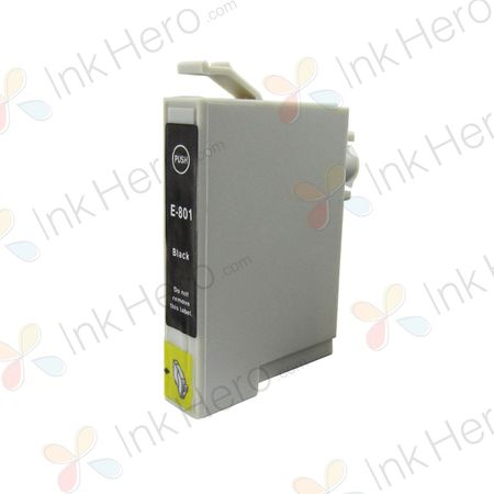 Epson T0801 inktcartridge zwart (Ink Hero Huismerk)