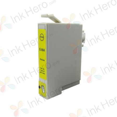 Epson T0804 inktcartridge geel (Ink Hero Huismerk)