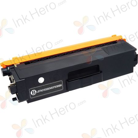 Brother TN325BK (TN320BK) toner zwart hoge capaciteit (Ink Hero Huismerk)