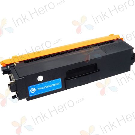 Brother TN325C (TN320C) toner cyaan hoge capaciteit (Ink Hero Huismerk)