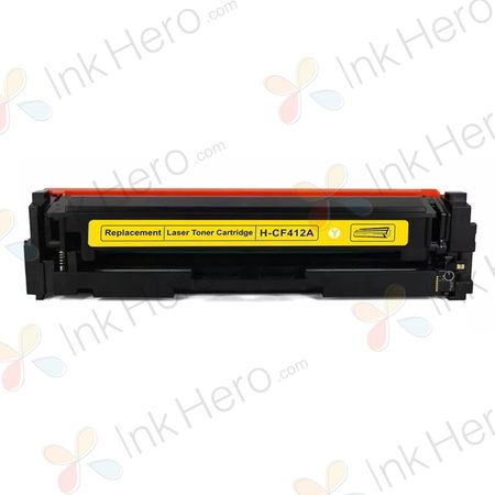 HP 410A (CF412A) toner geel (Ink Hero Huismerk)