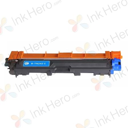 Brother TN242C inktcartridge cyaan ultra hoge capaciteit (Ink Hero Huismerk)