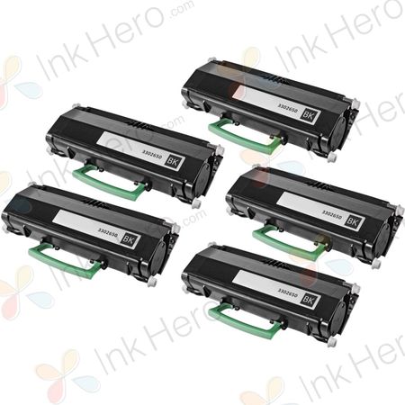 5 stuks Dell 593-10335 (PK941) toner zwart hoge capaciteit (Ink Hero Huismerk)