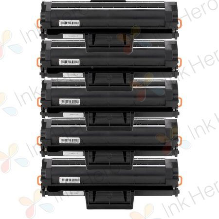 5 stuks Samsung MLT-D111L toner zwart hoge capaciteit (Ink Hero Huismerk)