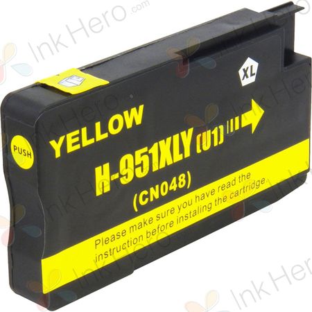 HP 951XL (CN048AE) inktcartridge geel hoge capaciteit (Ink Hero Huismerk)