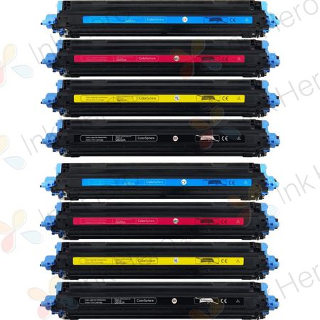 8 stuks HP 124A toner (Ink Hero Huismerk)