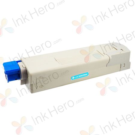 Oki 43865723 toner cyaan (Ink Hero Huismerk)