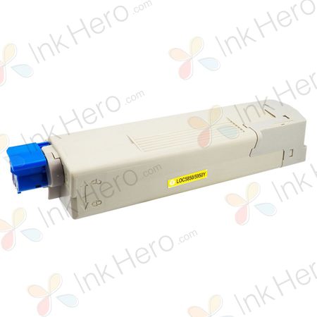 Oki 43865721 toner geel (Ink Hero Huismerk)