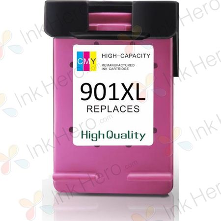 HP 901XL (CC656AE) inktcartridge kleur (Ink Hero Huismerk)