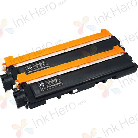 2 stuks Brother TN230BK toner zwart (Ink Hero Huismerk)