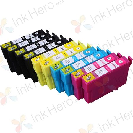 10 stuks Epson T1285 inktcartridges (Ink Hero Huismerk)